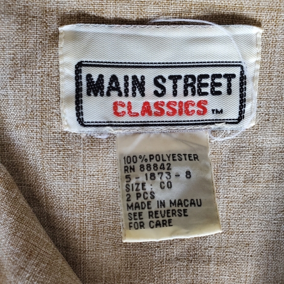 Main Street Classics 2 Piece Pants sz 22w - Picture 3 of 6